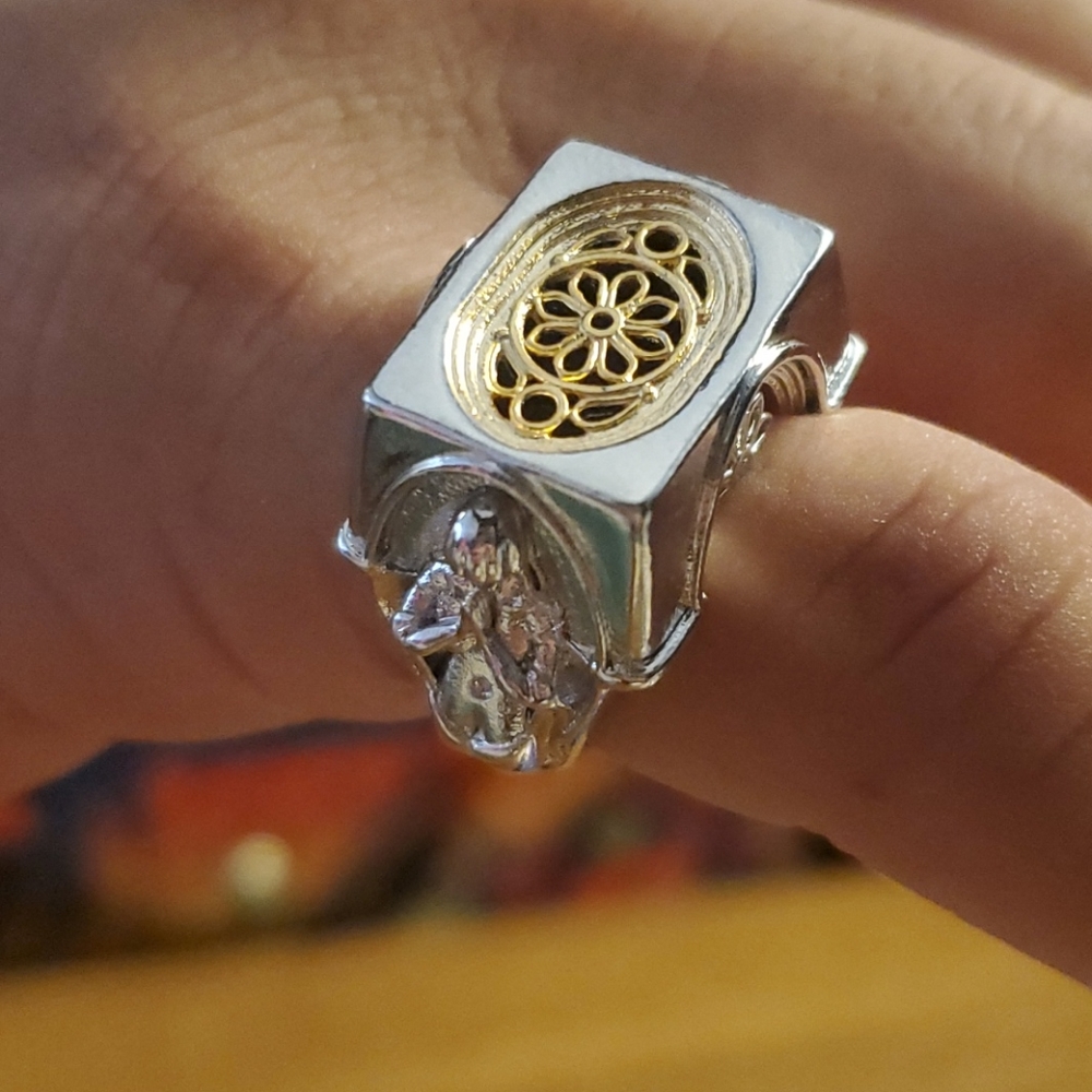 Geometric Pattern Ring - image 3